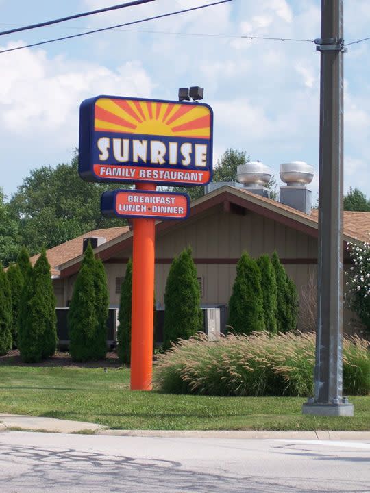 Sunrise on sale family restaurant