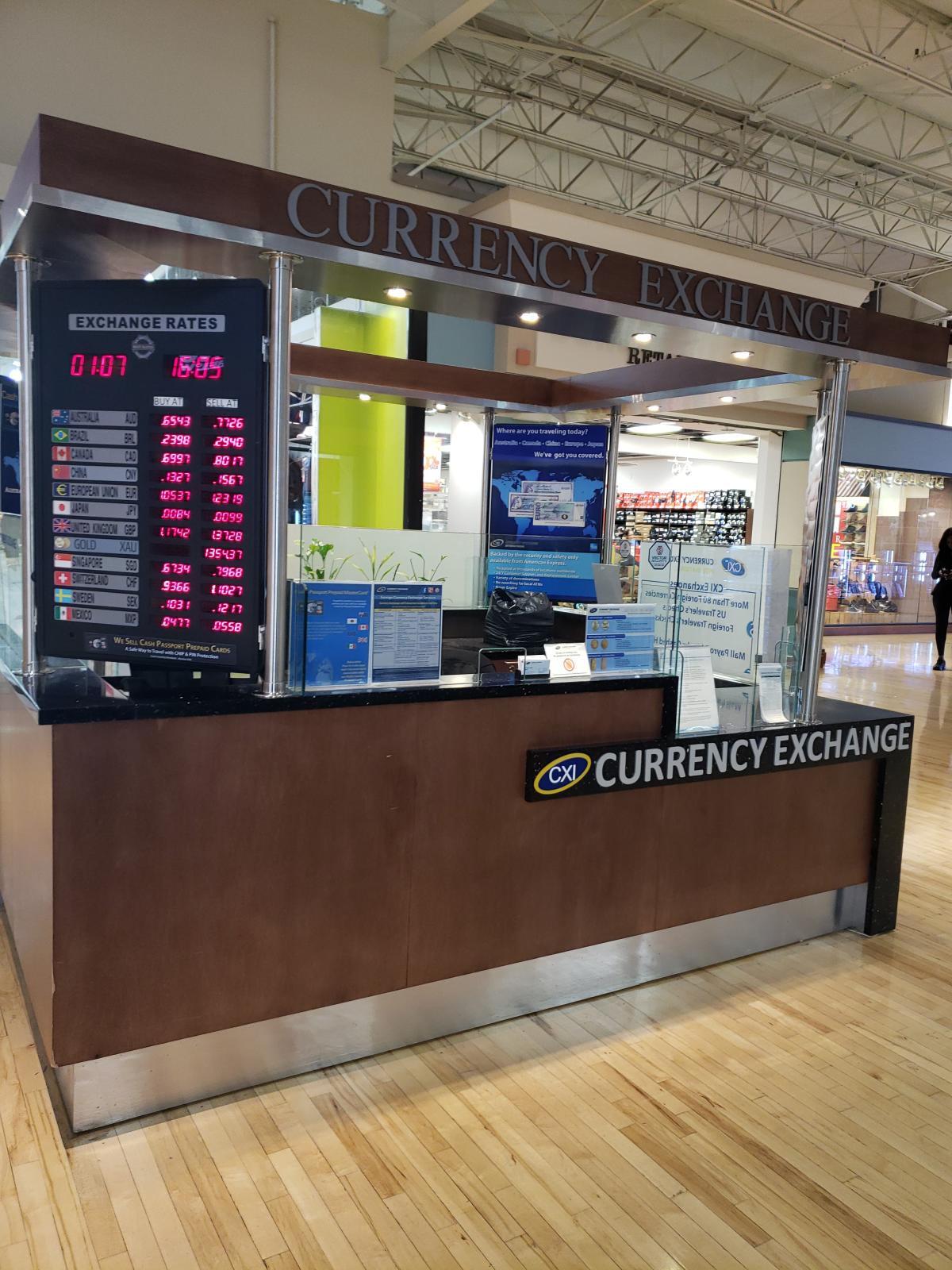 CXI Copley Place – Currency Exchange in Boston, MA - Currency Exchange  International, Corp.