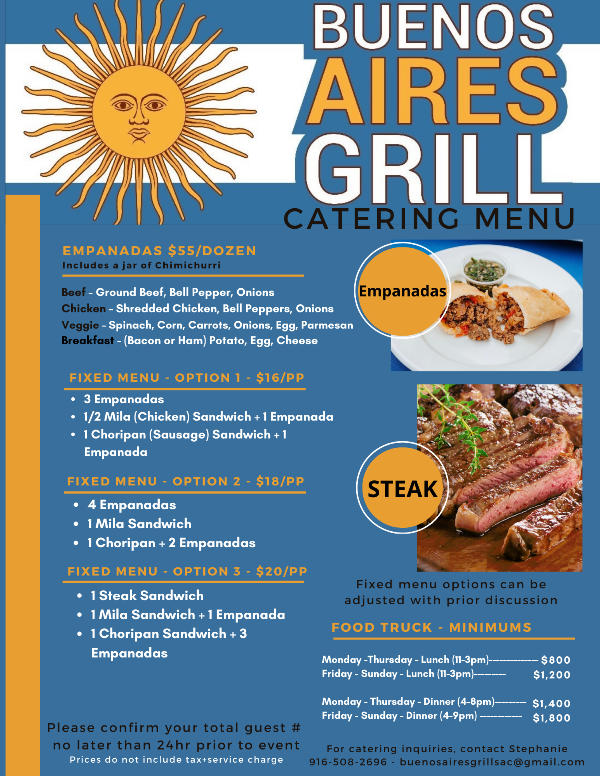 Buenos Aires Grill Food Truck + Catering