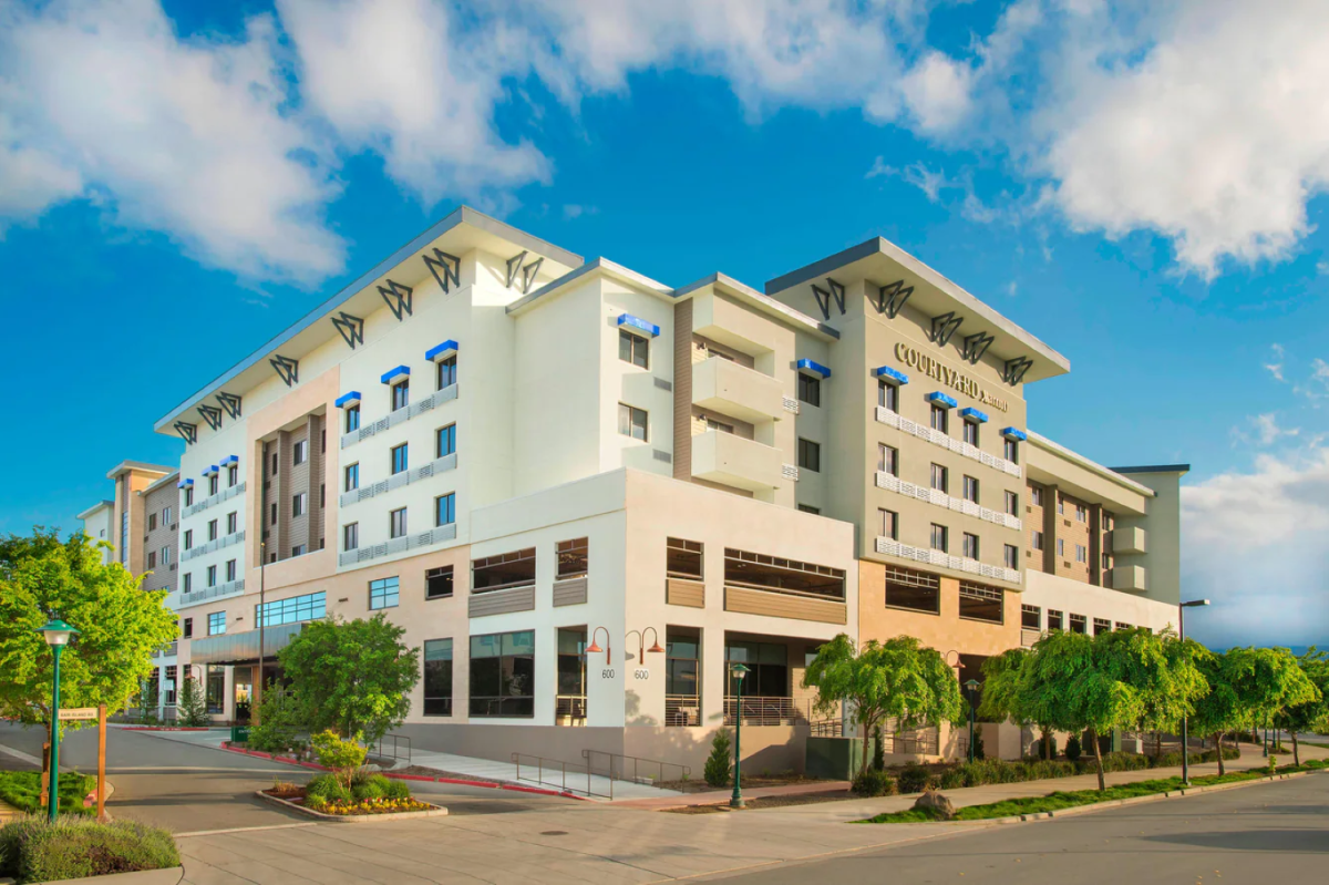 Exterior of Courtyard Redwood City