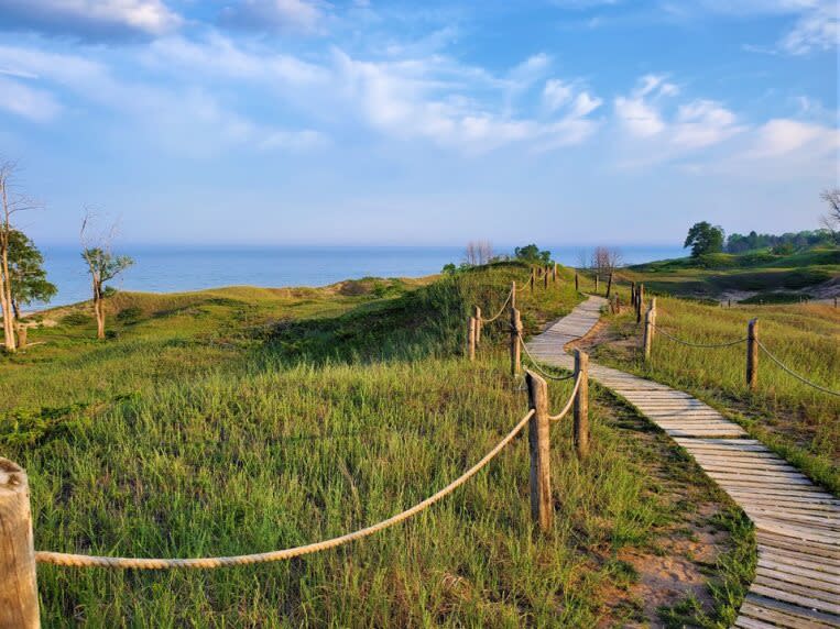 Kohler andrae state park hiking shop