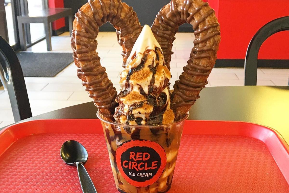 Red Circle Ice Cream Dining Visit Sugar Land, Texas