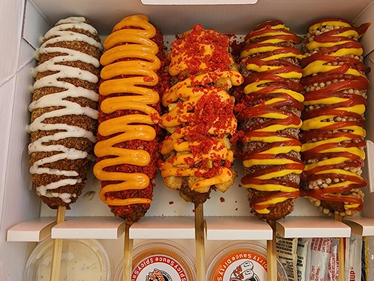 Fresh corn dogs near me on sale