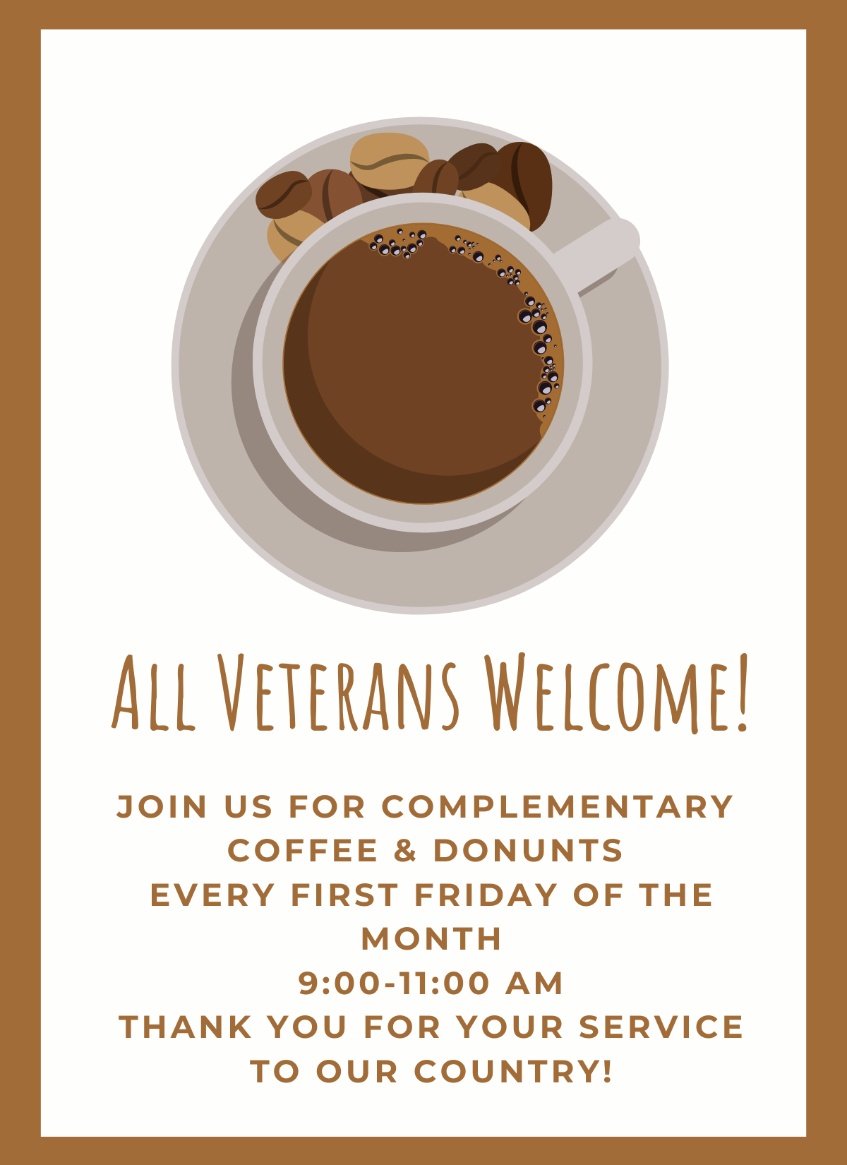 Starbucks Offers Free Veterans Day Coffee