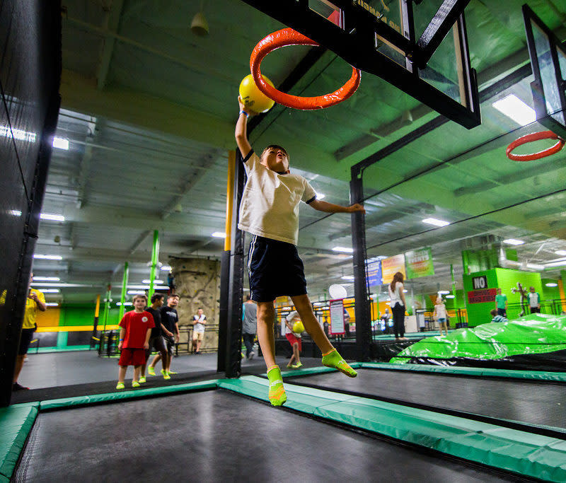 Rockin Jump Trampoline Park Santa Ana CA