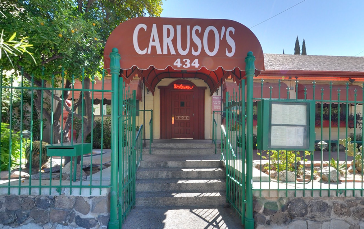 Caruso's italian restaurant sale