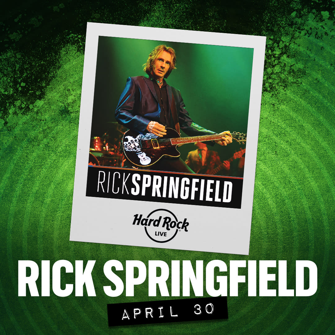 Rick Springfield | Hard Rock Hotel & Casino Tulsa | Catoosa, OK
