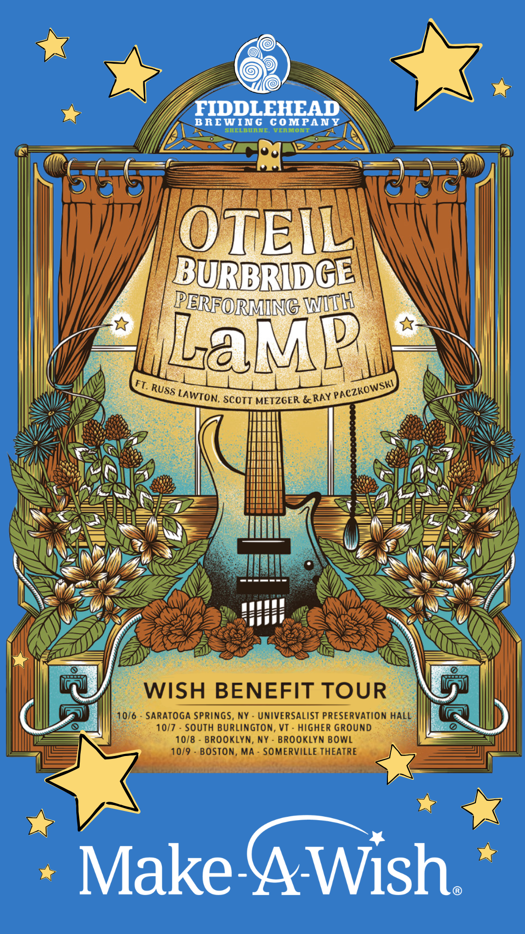 Wish Benefit Tour 2026 with Oteil Burbridge & LaMP