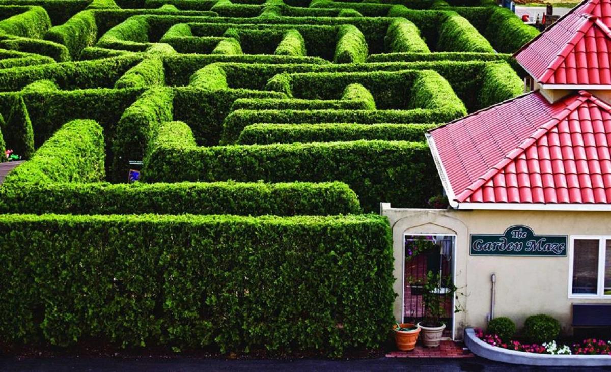 The Garden Maze at Luray Caverns