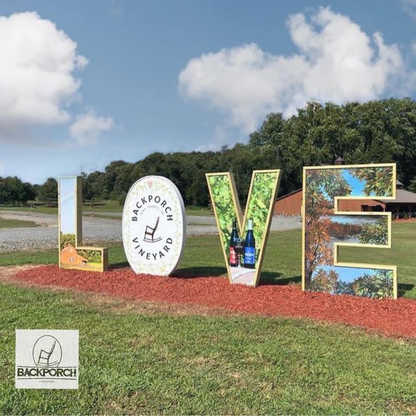 LOVEwork at Backporch Vineyard