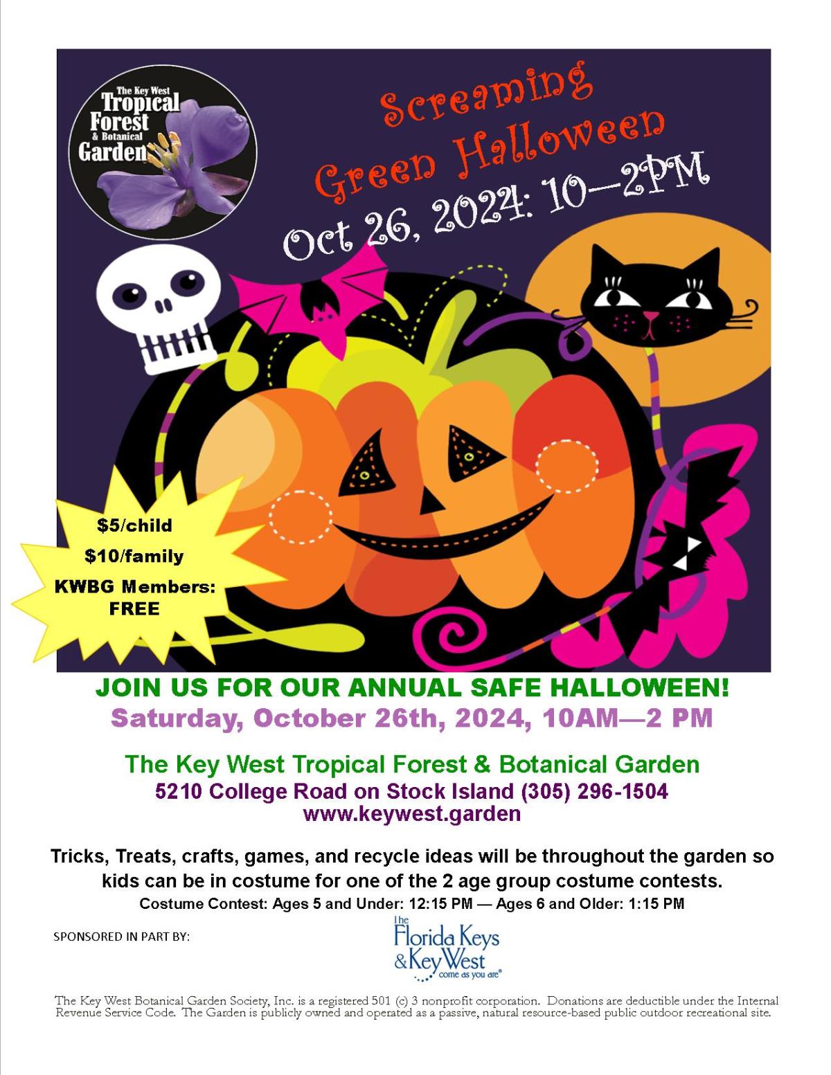 Screaming Green Halloween in Key West VISIT FLORIDA