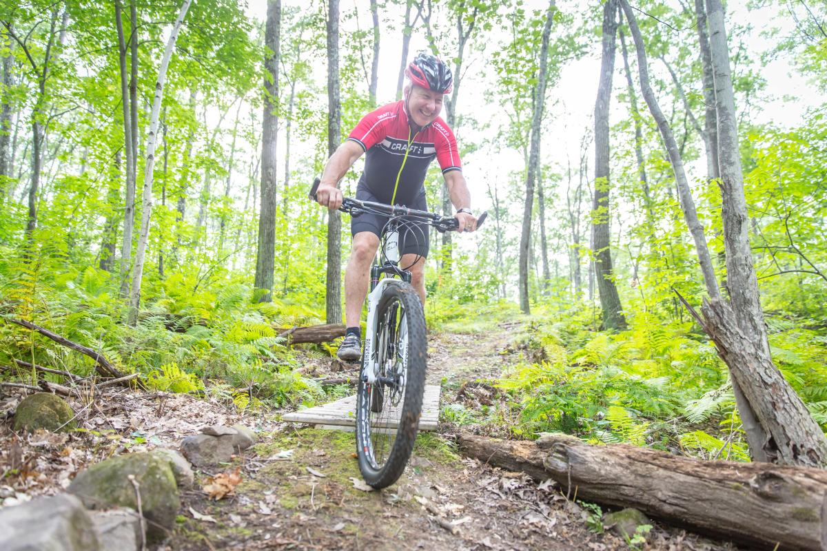 Bloomer mountain online bike trail