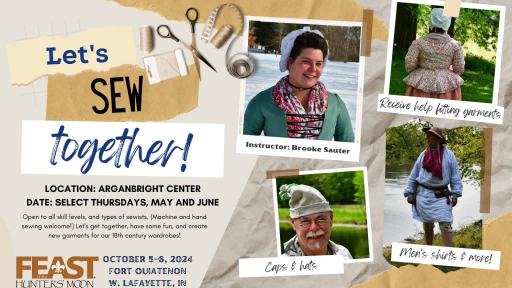 Feast of the Hunters' Moon Sewing Circle Arganbright Research Center