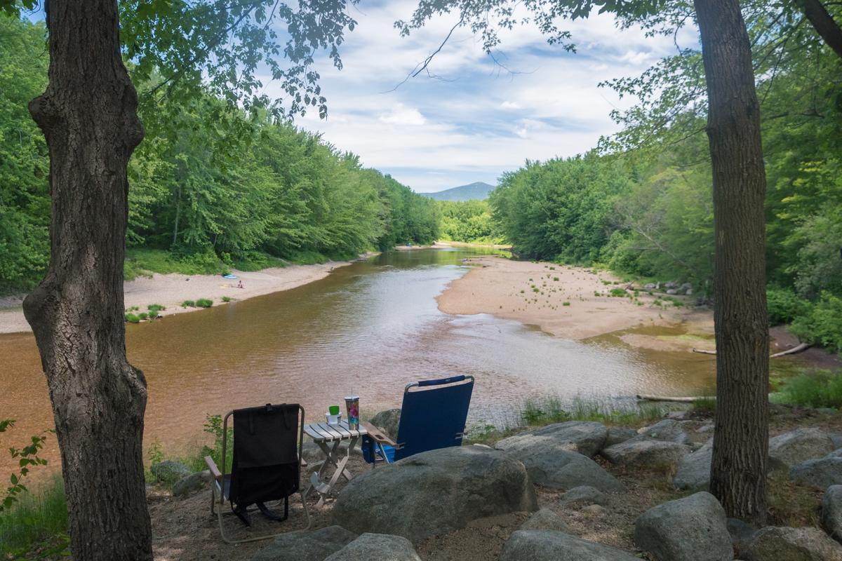 Beach Camping Area | North Conway, NH