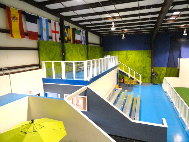 Off the wall indoor soccer store