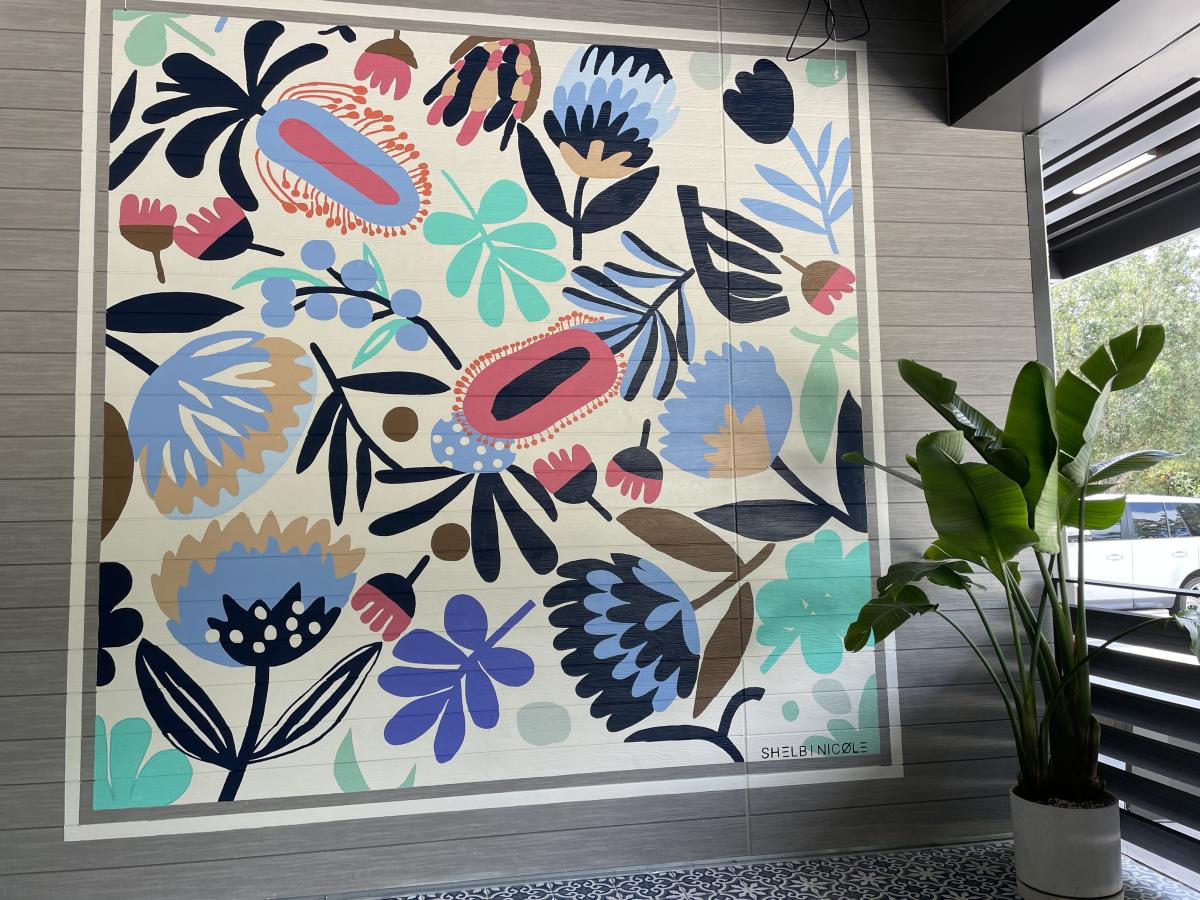 Bluestone Lane Mural