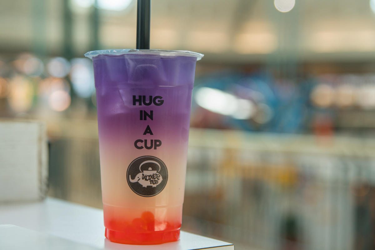 The Woodlands Mall - Kokee Tea is now OPEN by the Food Court! Try some of  the finest teas with all natural cane sugar and the freshest flavors.  #huginacup #bubbletea
