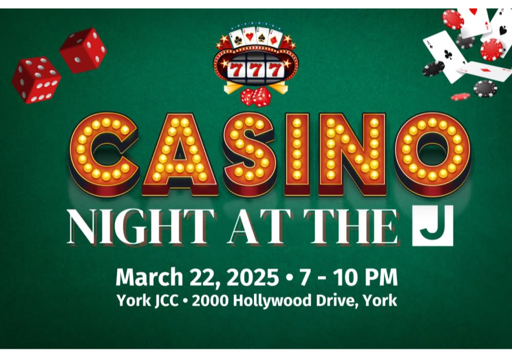 Casino Night at the J