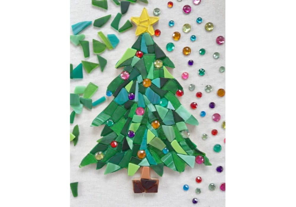 Christmas Tree Mosaic Class