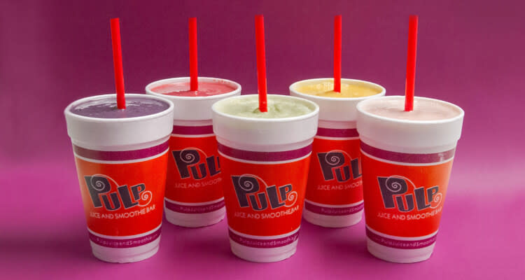 Pulp juice and smoothie bar sale