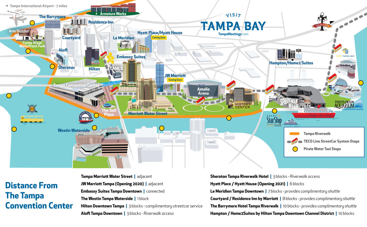 Tampa Convention Center Map