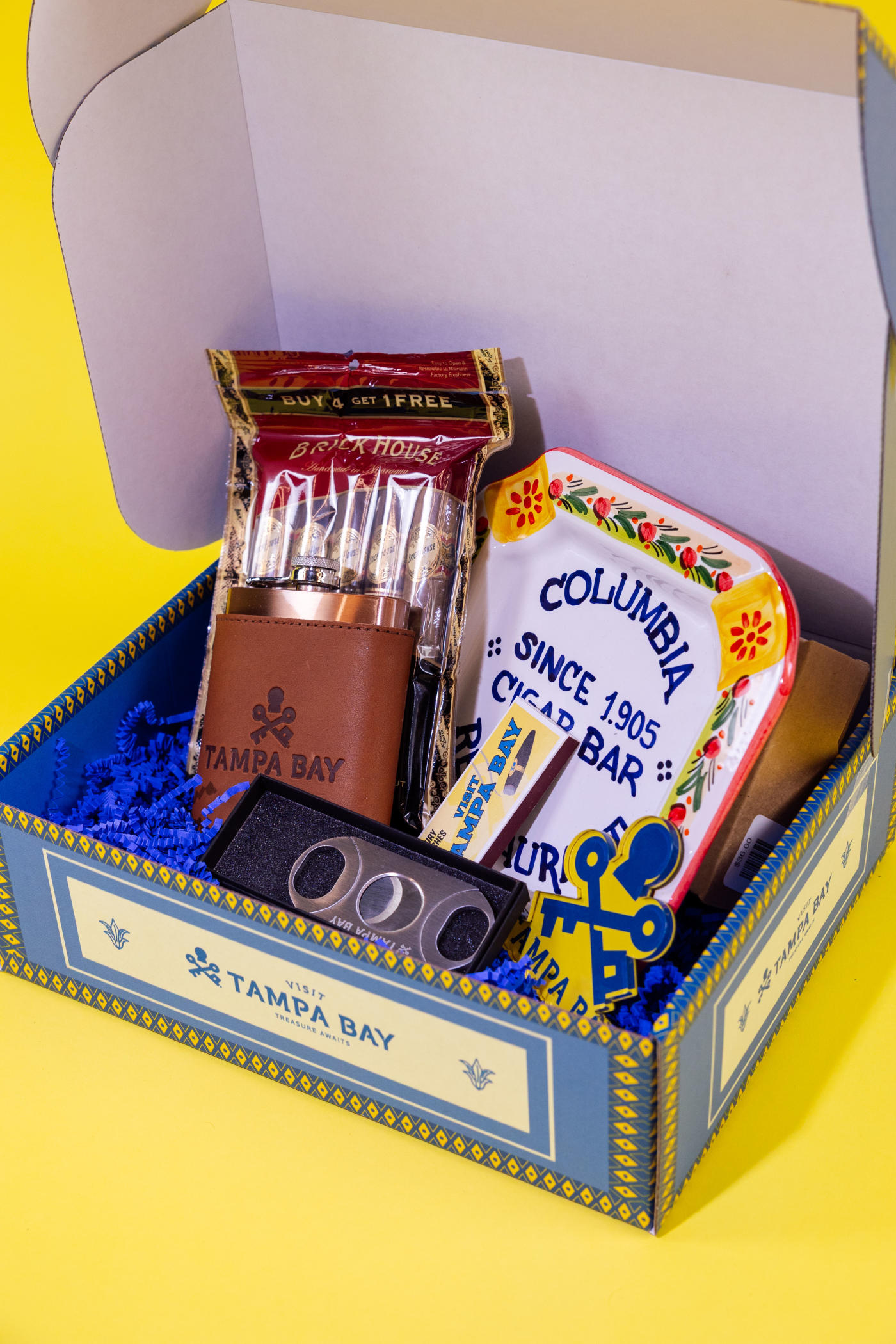 ASAE Gift boxes on yellow background