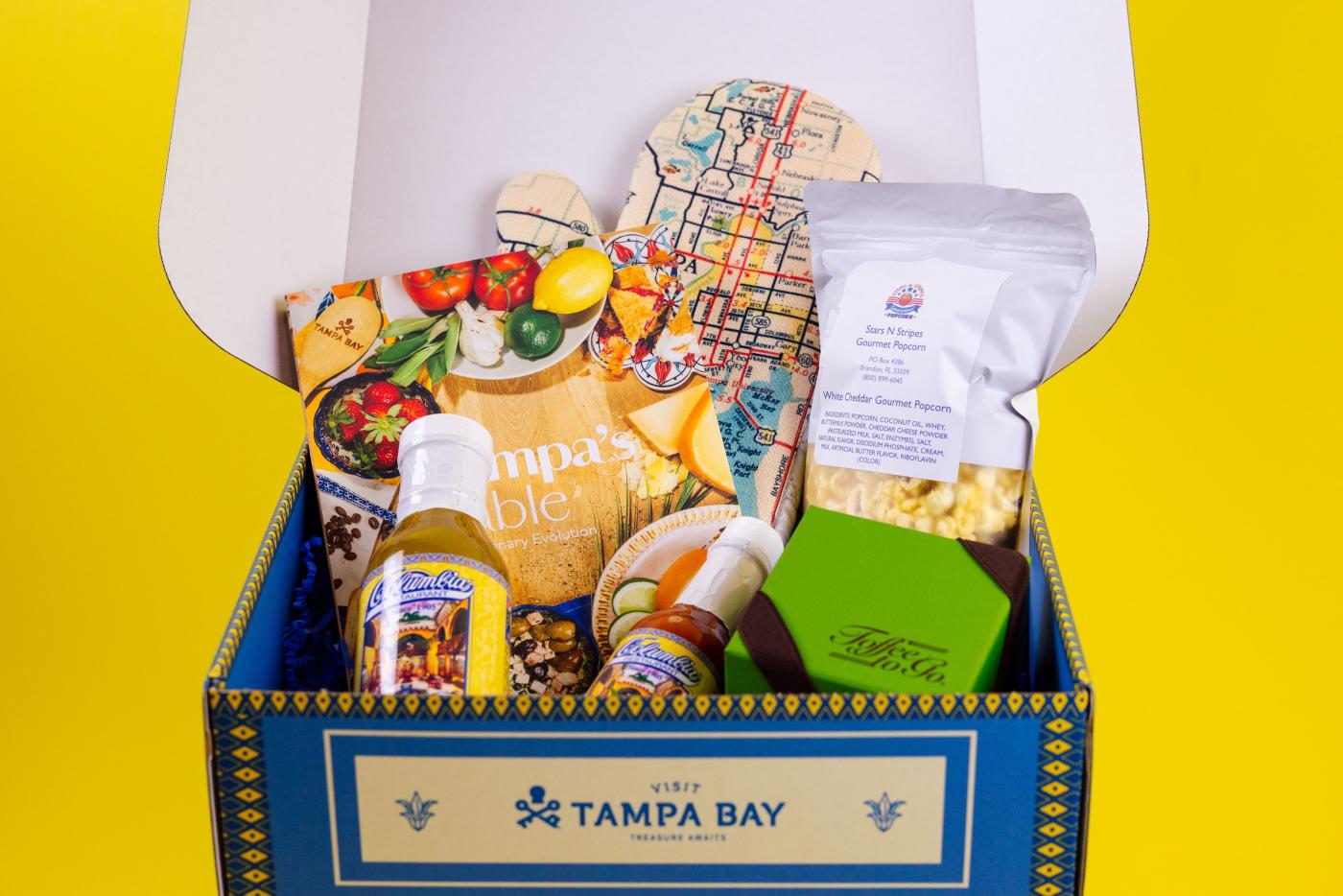 ASAE Gift boxes on yellow background