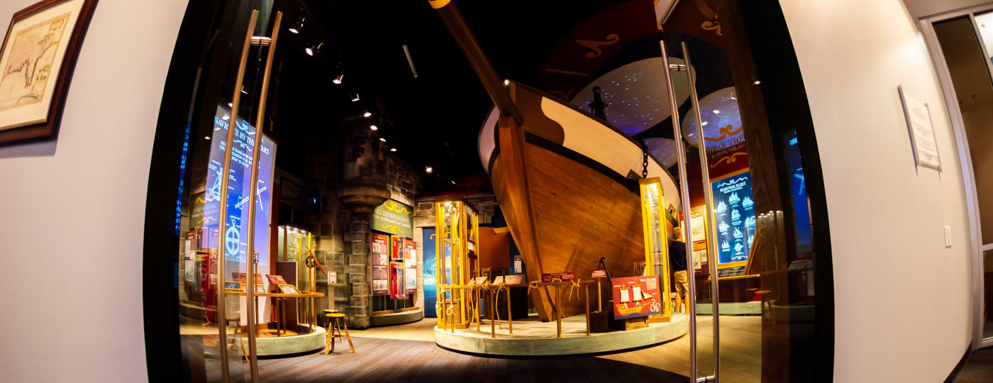 The Treasure Seekers exhibit at the Tampa Bay History Center