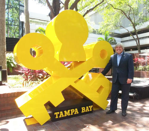 Visit Tampa Bay, Leadership Tampa Bay Make a Monumental Impact on Downtown
