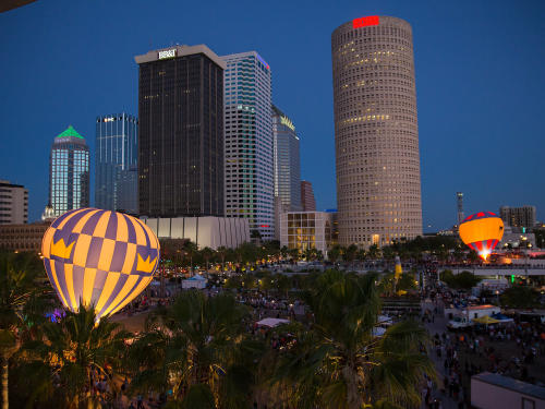 Tampa, a city transformed and shining