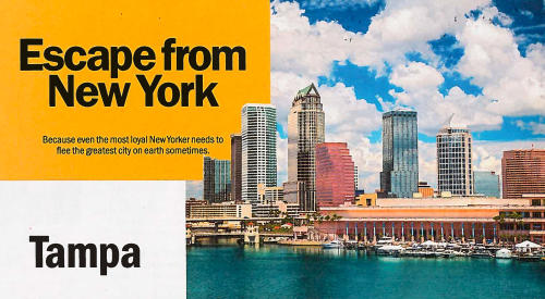 TimeOut NY: Escape to Tampa from New York