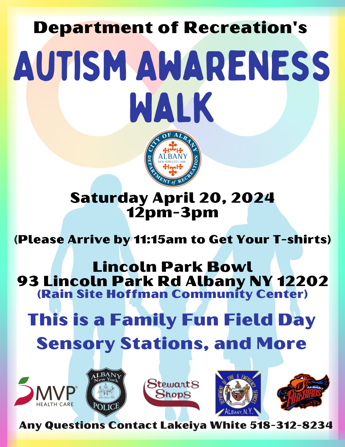 Autism Awareness Walk. Click to enlarge Image.