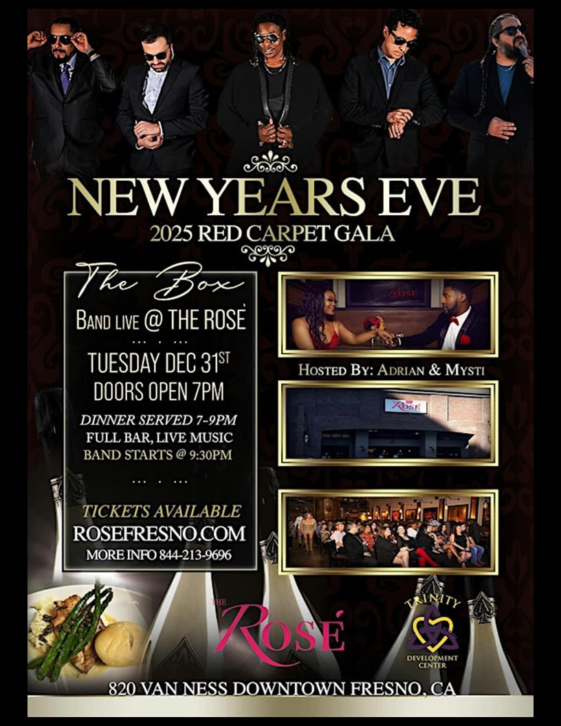 2025 New Years Eve Gala Benefit Red Carpet Affair The Rosè