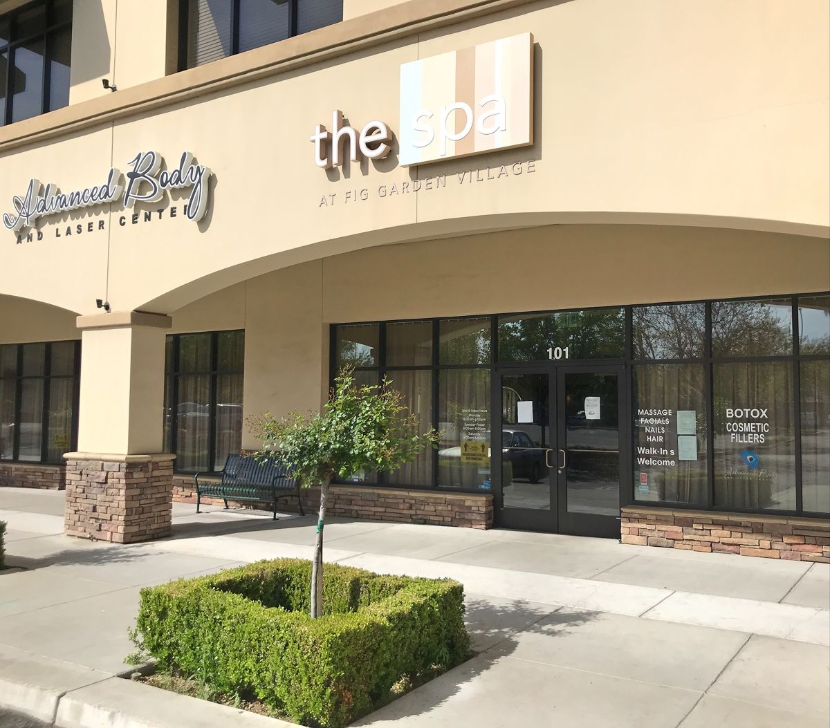 The Spa & Hungry Hair Salon in Fig Garden Village