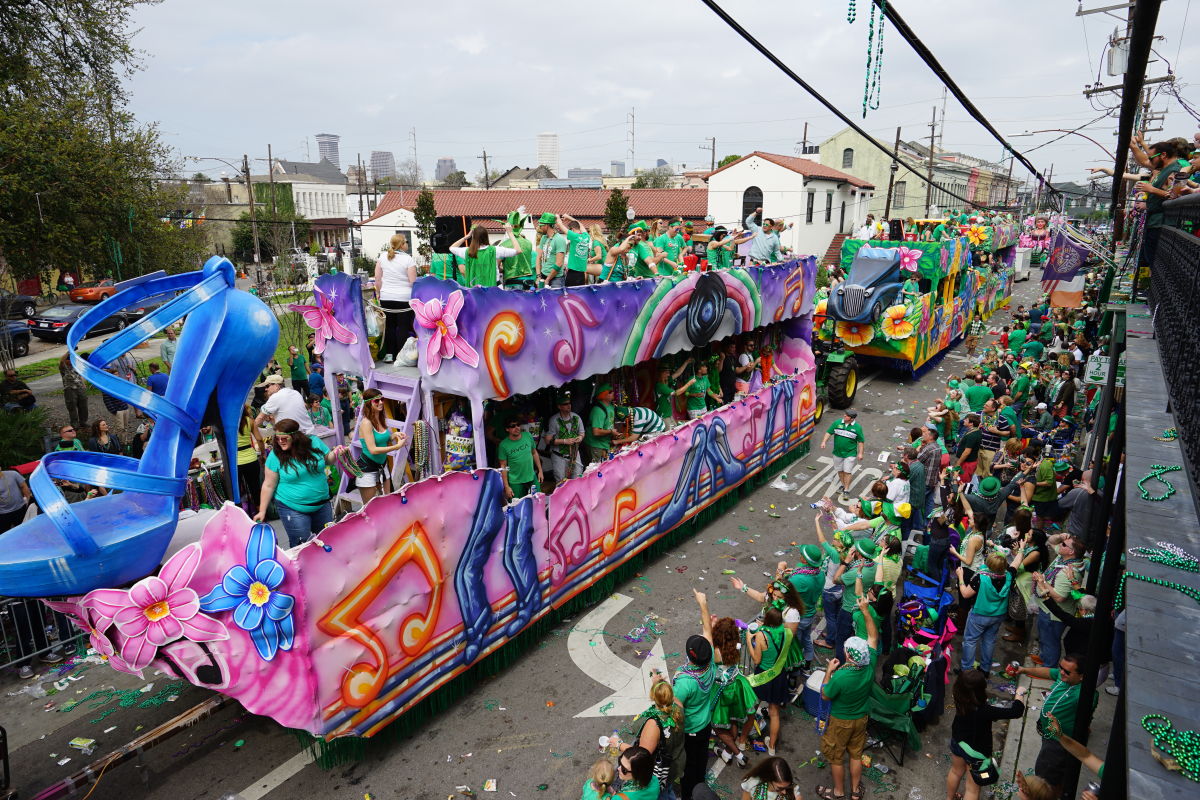 Irish Channel St. Patrick's Day Parade New Orleans