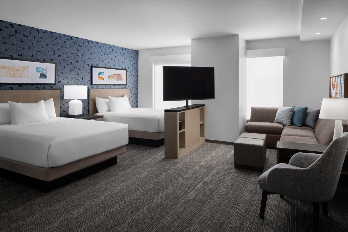 Hyatt House Raleigh Downtown/Seaboard Station - hotel rooms
