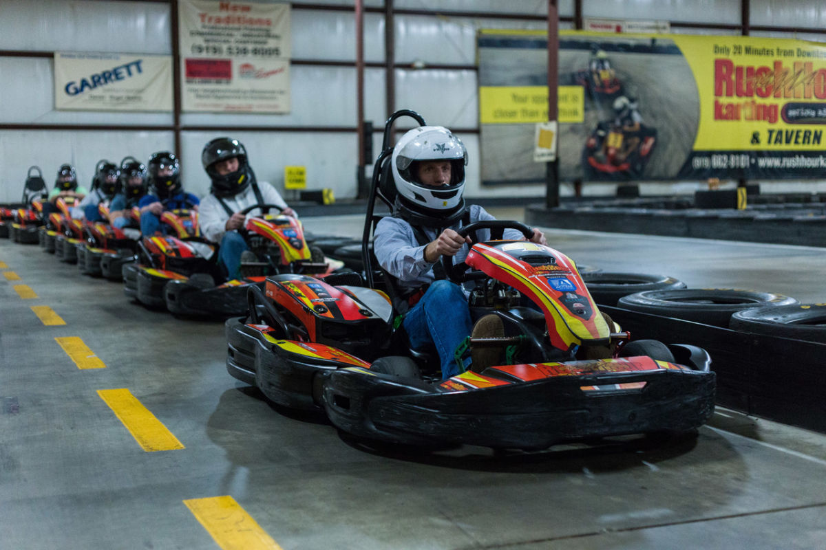 Go Kart Racing in Raleigh & Morrisville - Rush Hour Karting