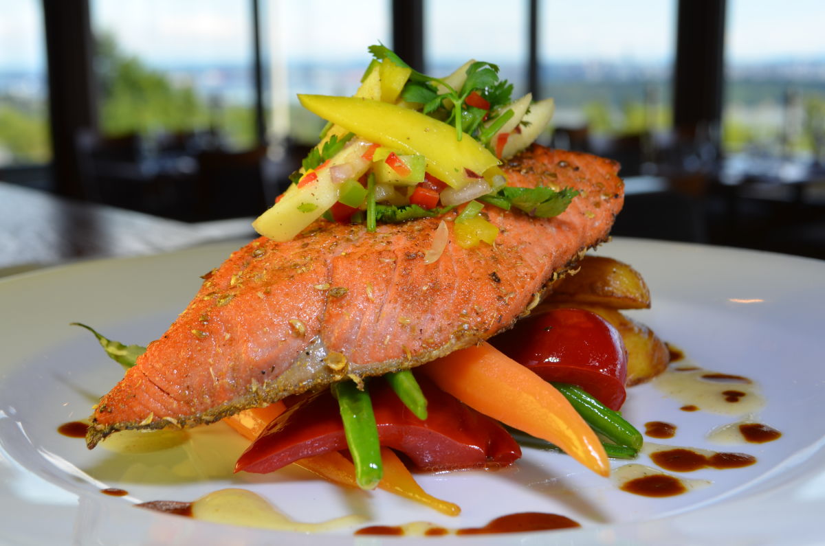 Salmon house on the hill sale