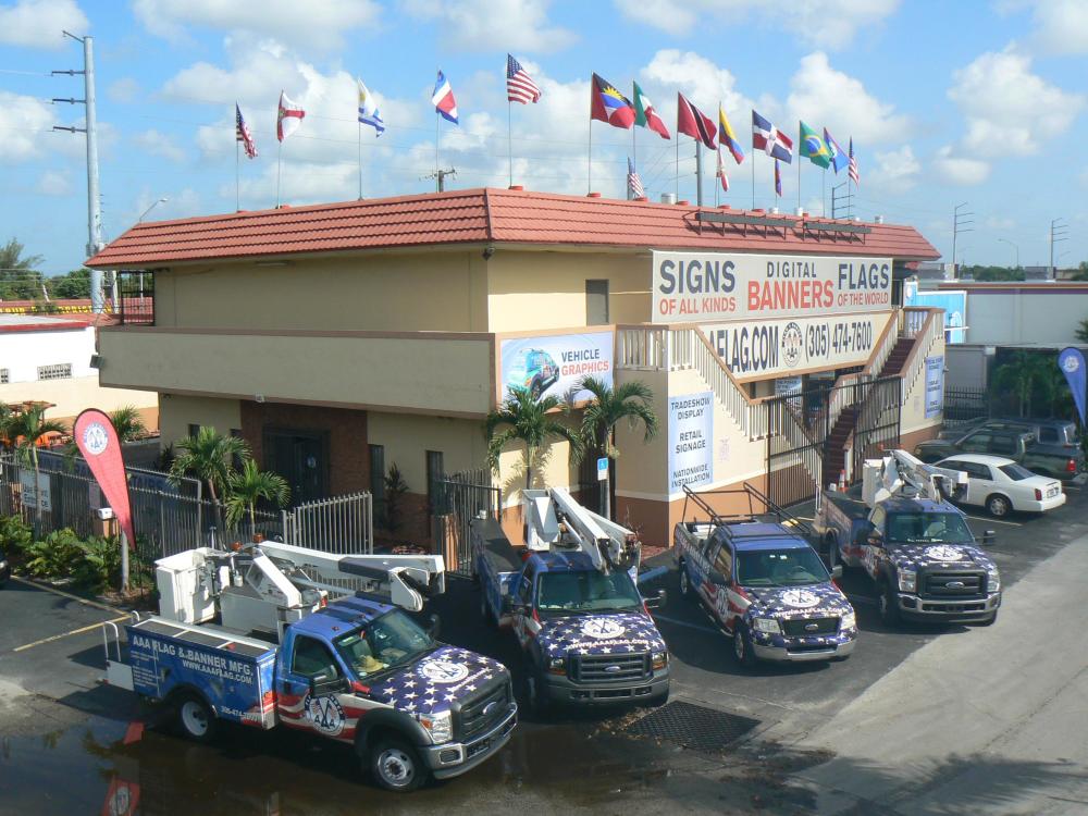 AAA Flag & Banner Oficina en miami