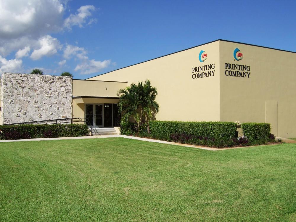 アソシエイテッド・プリンティング・プロダクションズ株式会社Miami Lakes 、フロリダの施設。