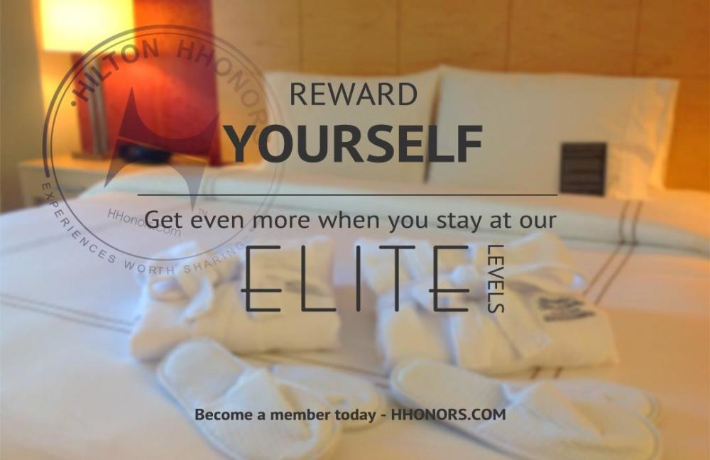 Reward Yourself by becoming Hilton Honors