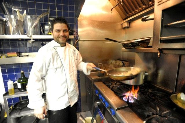 Restaurante Poseidon y salón al aire libre