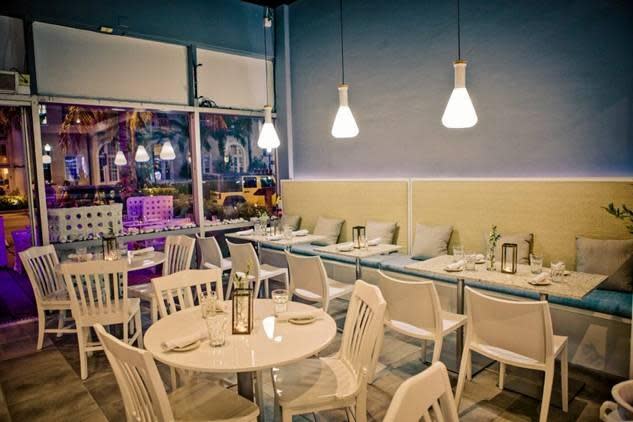 Poseidon Restaurant & Lounge ao ar livre