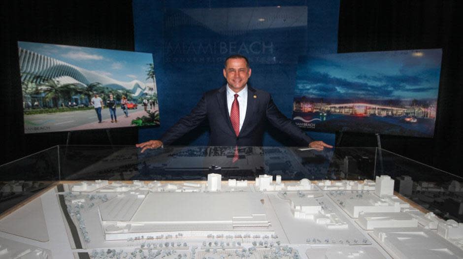 Prefeito Levine revela Miami Beach Convention Center $ 615 milhões de projetos de renovação