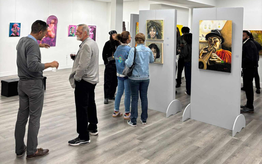 Black History Month exhibition, opening reception