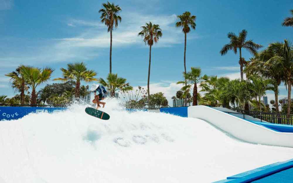 Dive into the action at the nation's 1st FlowRider® with daily membership. Get pro lessons too!