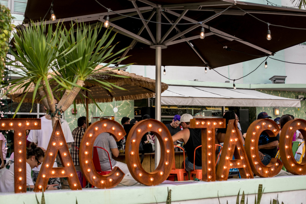 Taco Taco South Beach - decoración