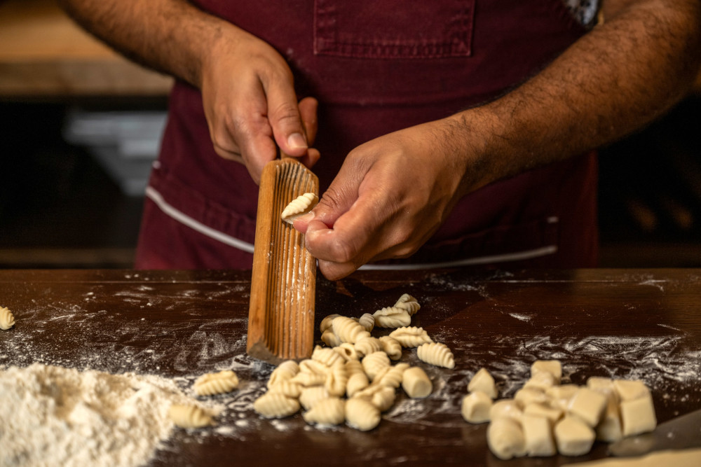 Feito à mão diariamente Pasta