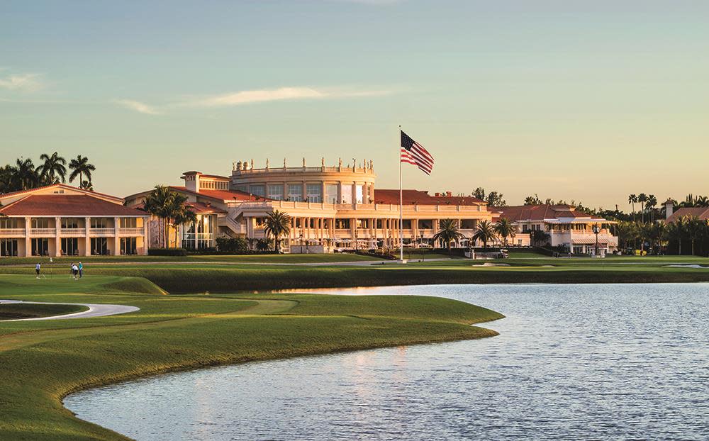 nacional de trump Doral Miami: nuestro icónico resort en Miami combina legendarios campos de golf de campeonato con impresionantes vistas y un entorno elegante en un destino de clase mundial convenientemente 8 millas desde Miami International Airport infundido con el estándar de excelencia de Trump.