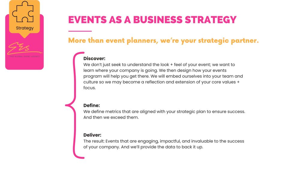 How we leverage events to do more for your business